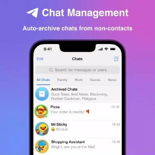 Autoarchivar y silenciar. Los usuarios de Premium pueden configurar que los nuevos chats de quie... Autoarchivar y silenciar. Los usuarios de Premium pueden configurar que los nuevos chats de quie...