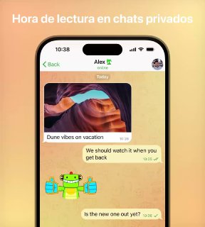 Hora de lectura en chats privados Hora de lectura en chats privados