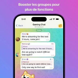 Boosts pour les groupes. Boosts pour les groupes.