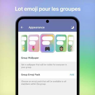 Emoji de groupe.