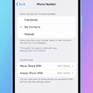 Tautan Nomor Telepon.