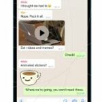 Importa chat da altre app.