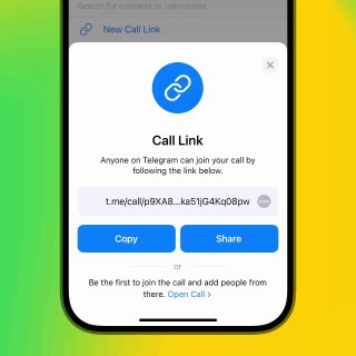 Panggilan Grup: Jemput melalui Link