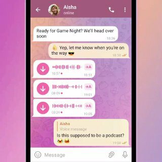 Ogranicz wiadomości głosowe. Abonenci Premium mogą kontrolować