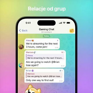 Relacje od grup.