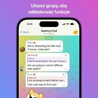 Ulepszenia dla grup. Ulepszenia dla grup.