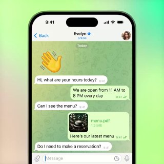 Quick Replies. Telegram Business.