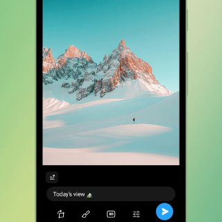Send Photos in Higher Quality.